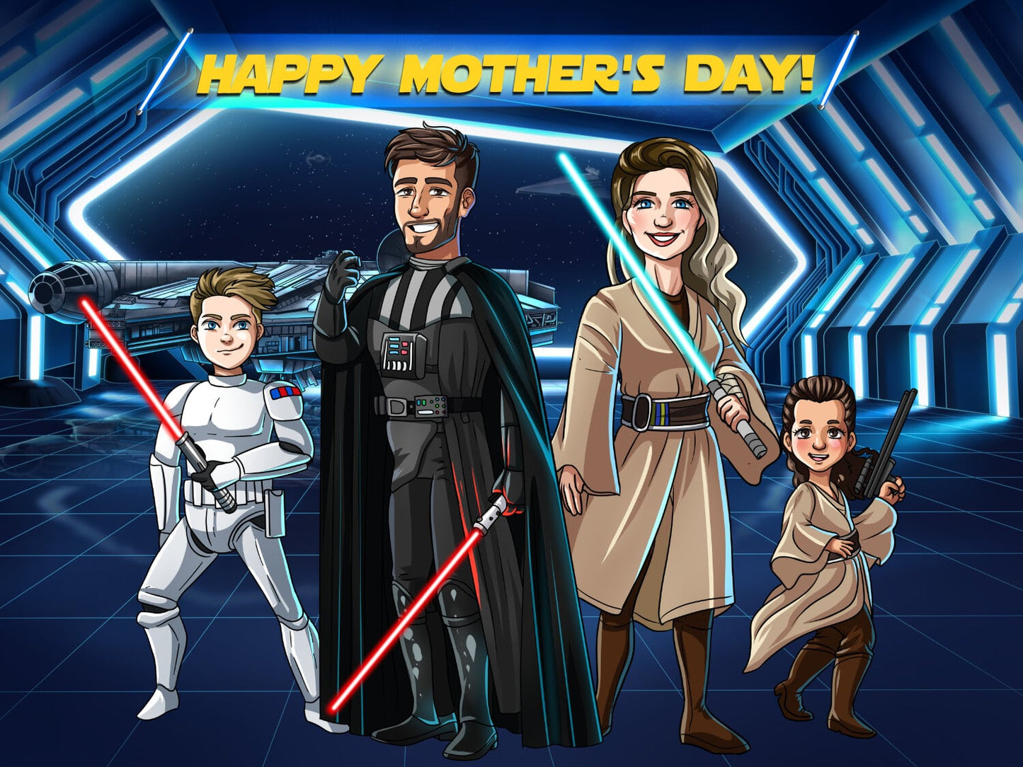 Full Body - Mothers Day Starship