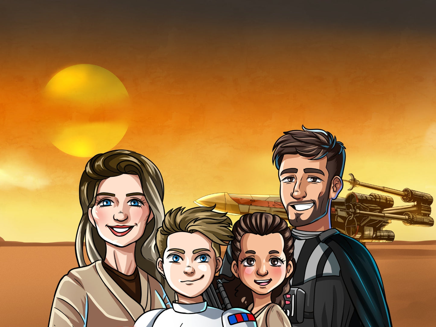 Shoulders Up - Tatooine