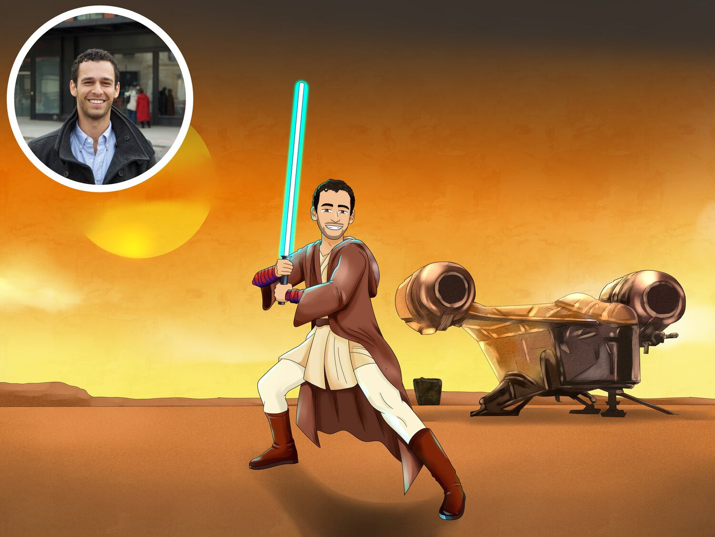Mach mich zum Jedi!