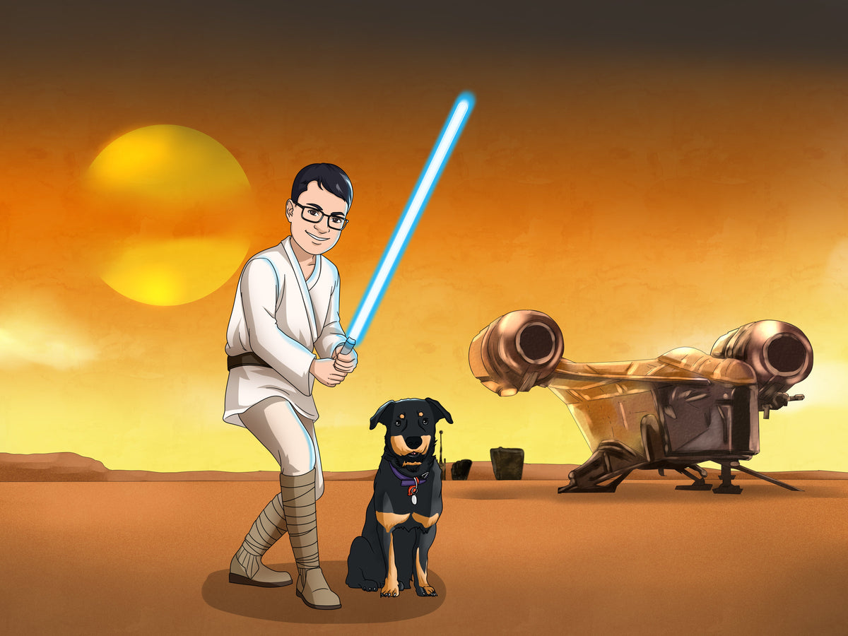 Turn Your Pet Into a Jedi