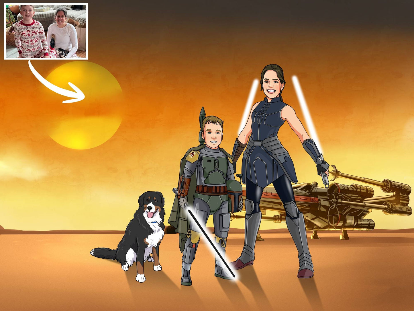 Make Me Jedi (3 People)