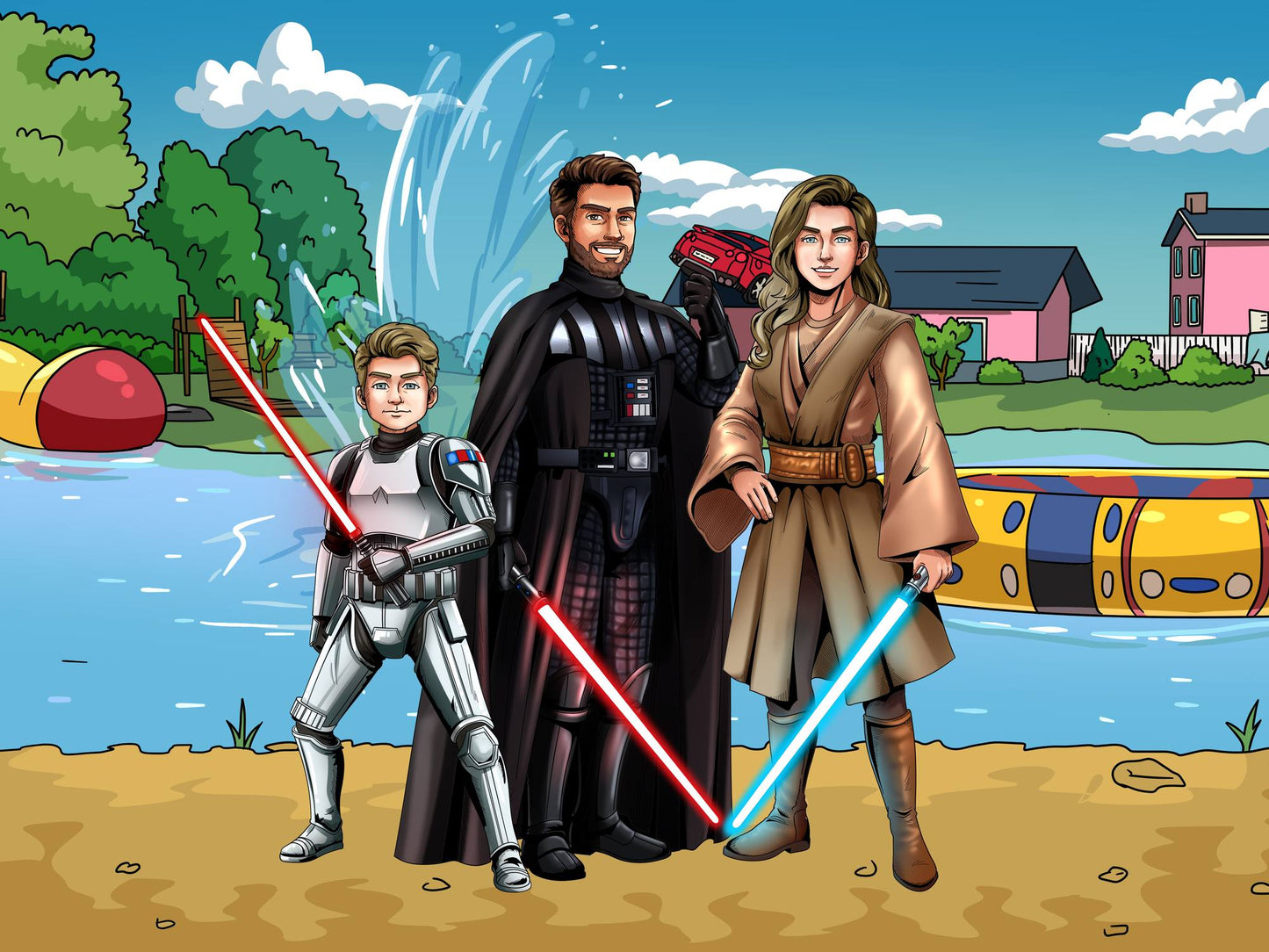 Make Me Jedi (3 People)