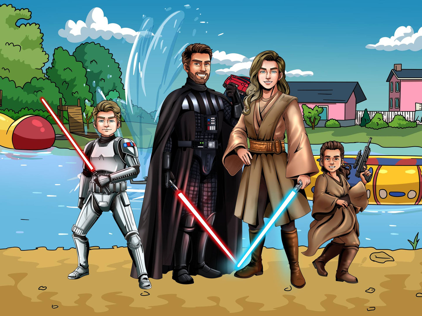 Make Me Jedi (4 People)