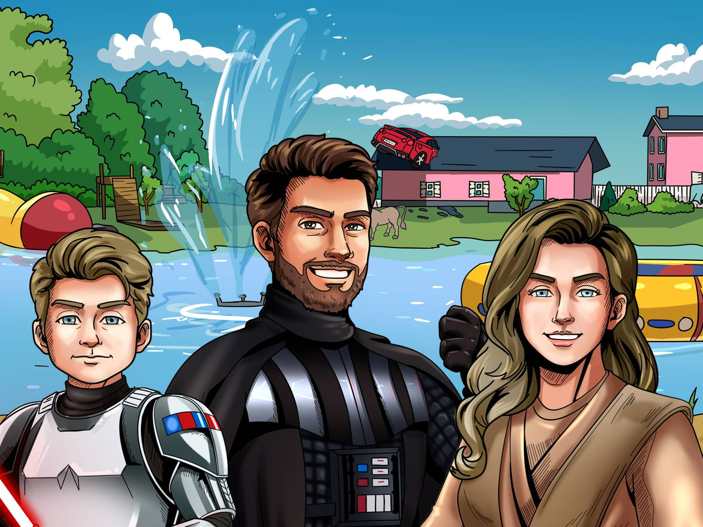 Make Me Jedi (3 People)