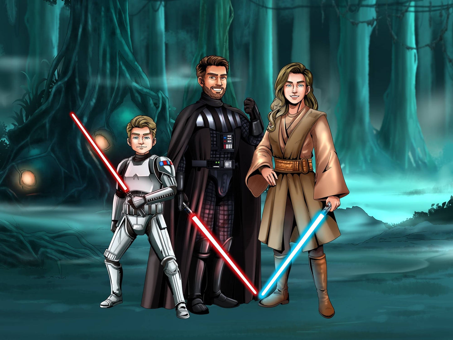 Make Me Jedi (3 People)