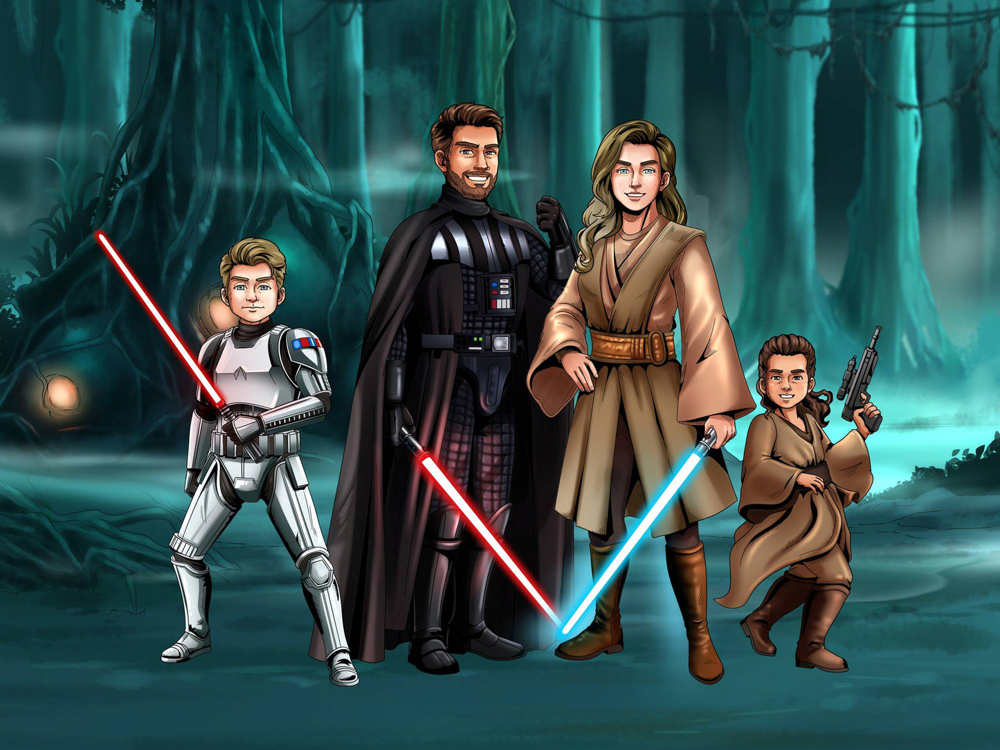 Make Me Jedi (4 People)