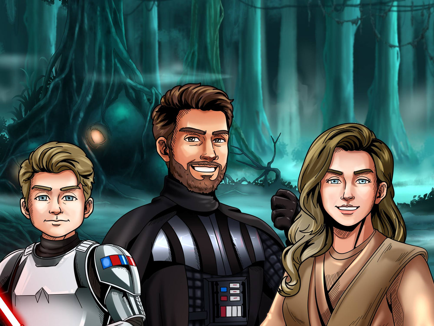 Make Me Jedi (3 People)