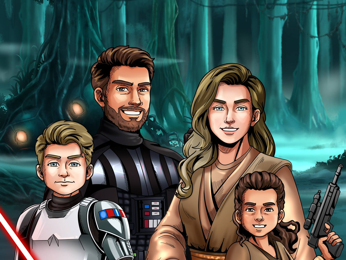 Make Me Jedi (4 People)