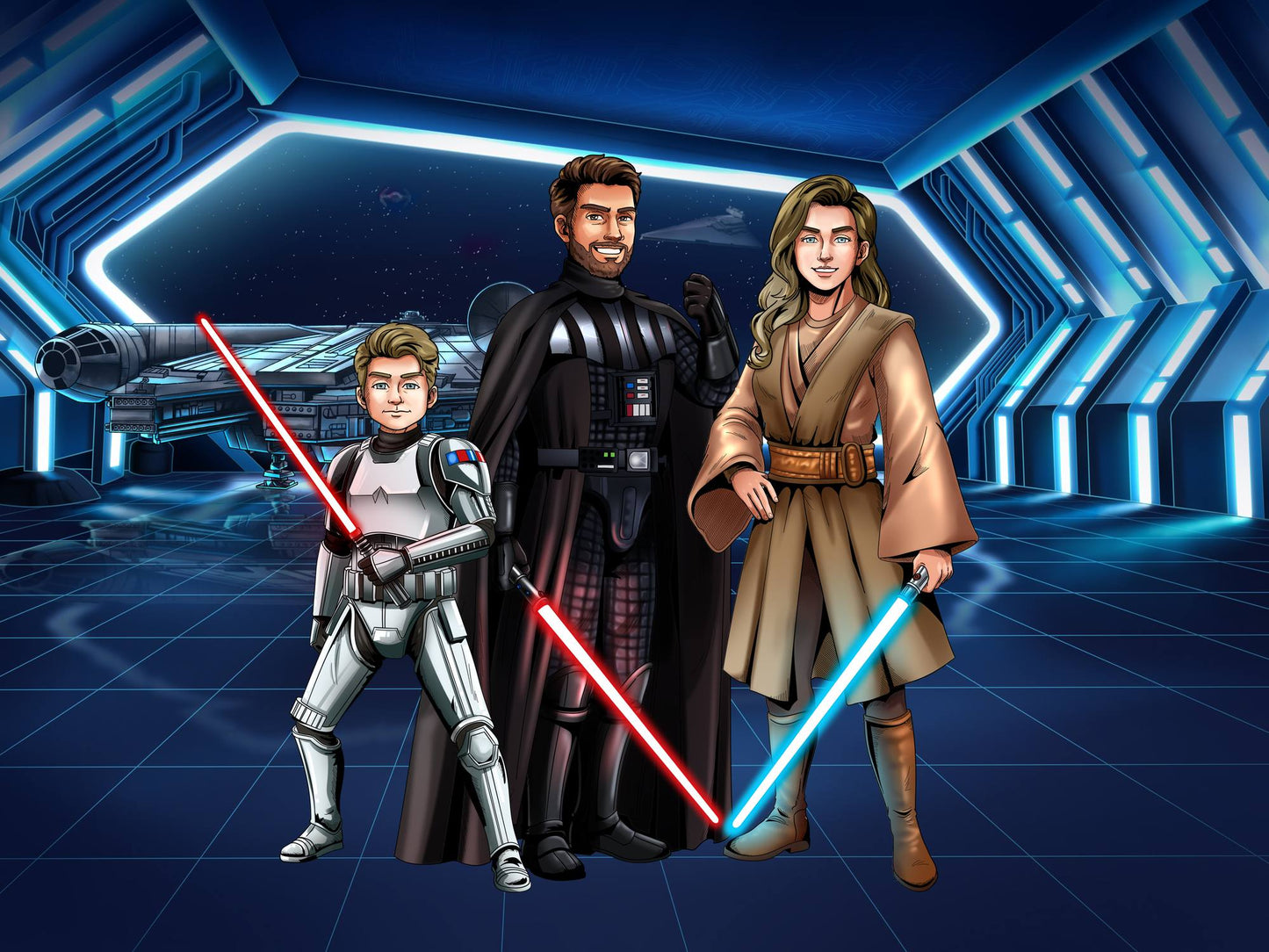 Make Me Jedi (3 People)