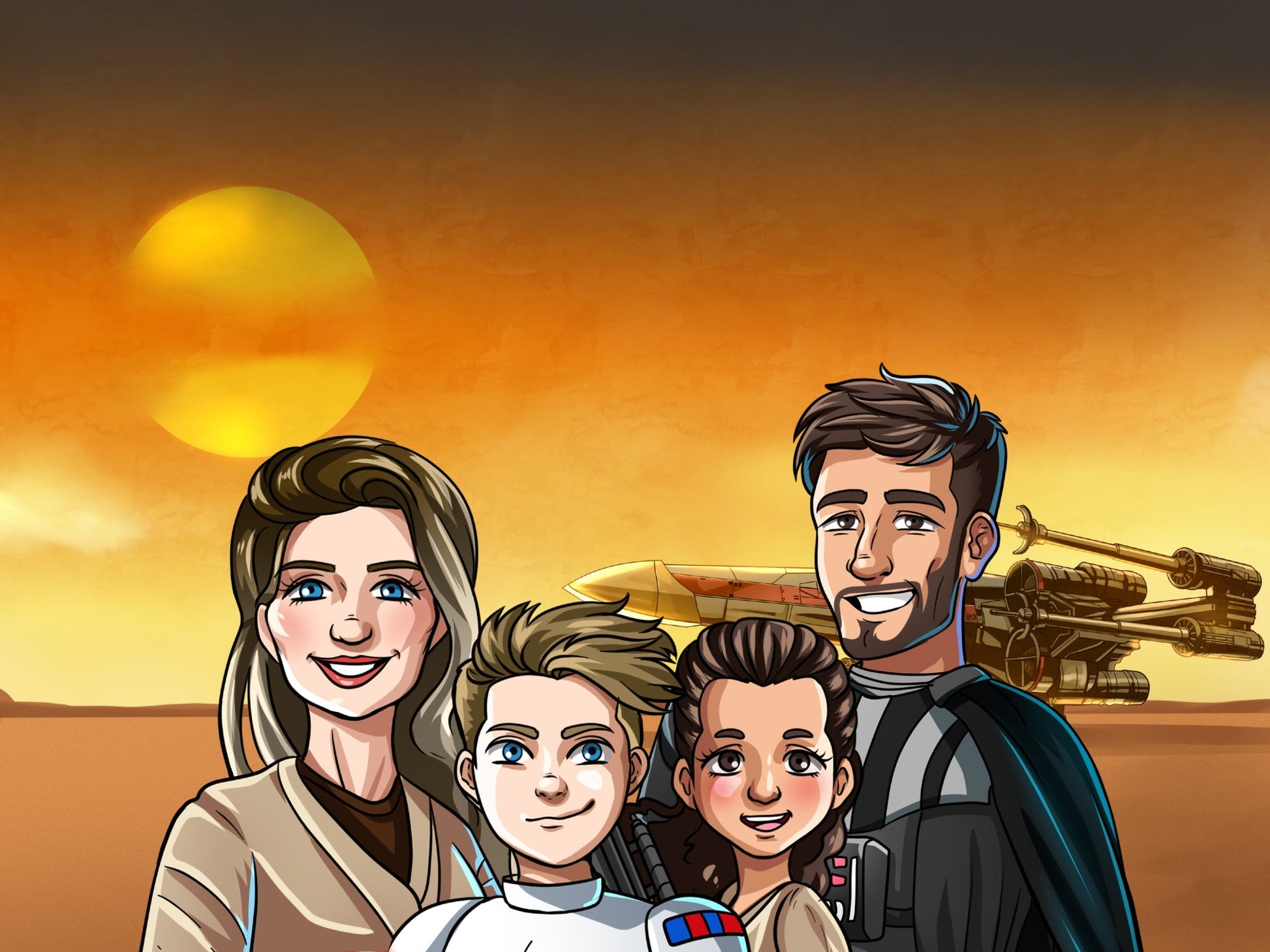 Shoulders Up - Tatooine