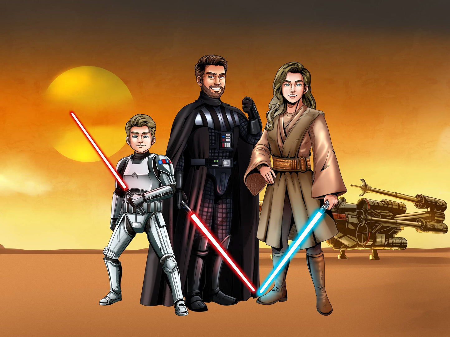 Make Me Jedi (3 People)