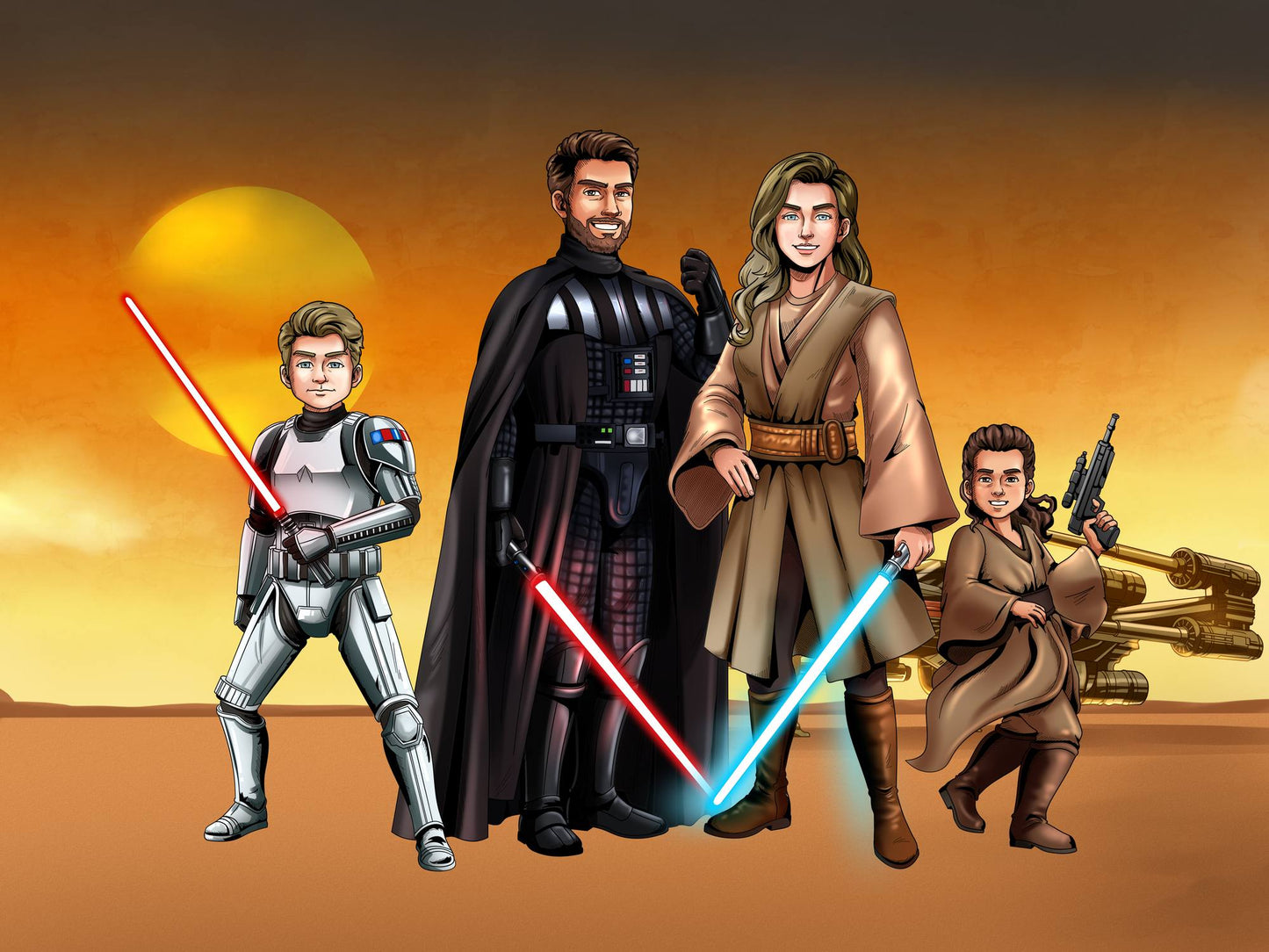 Make Me Jedi (4 People)