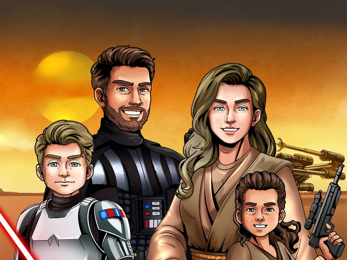 Make Me Jedi (4 People)