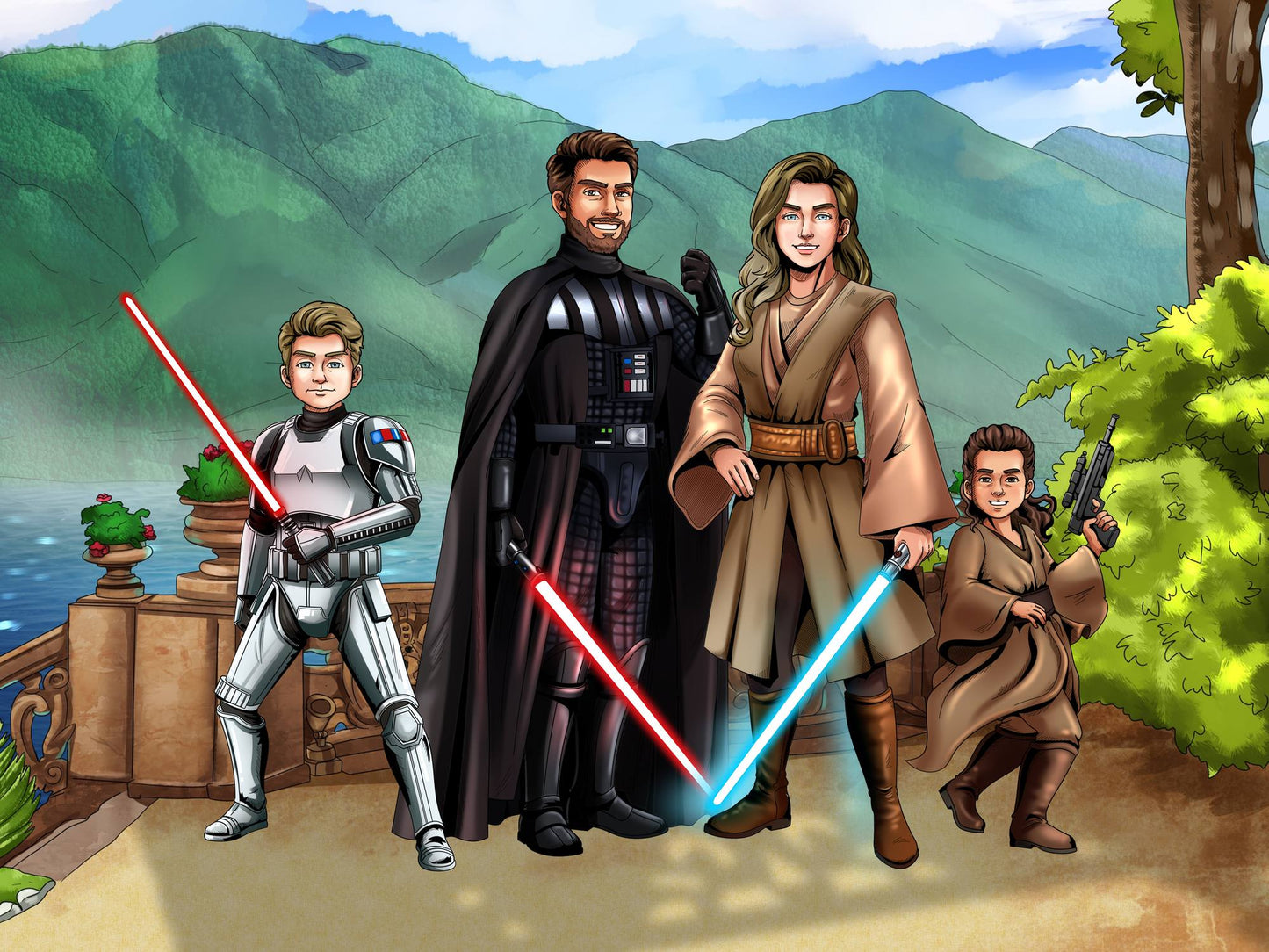 Make Me Jedi (4 People)