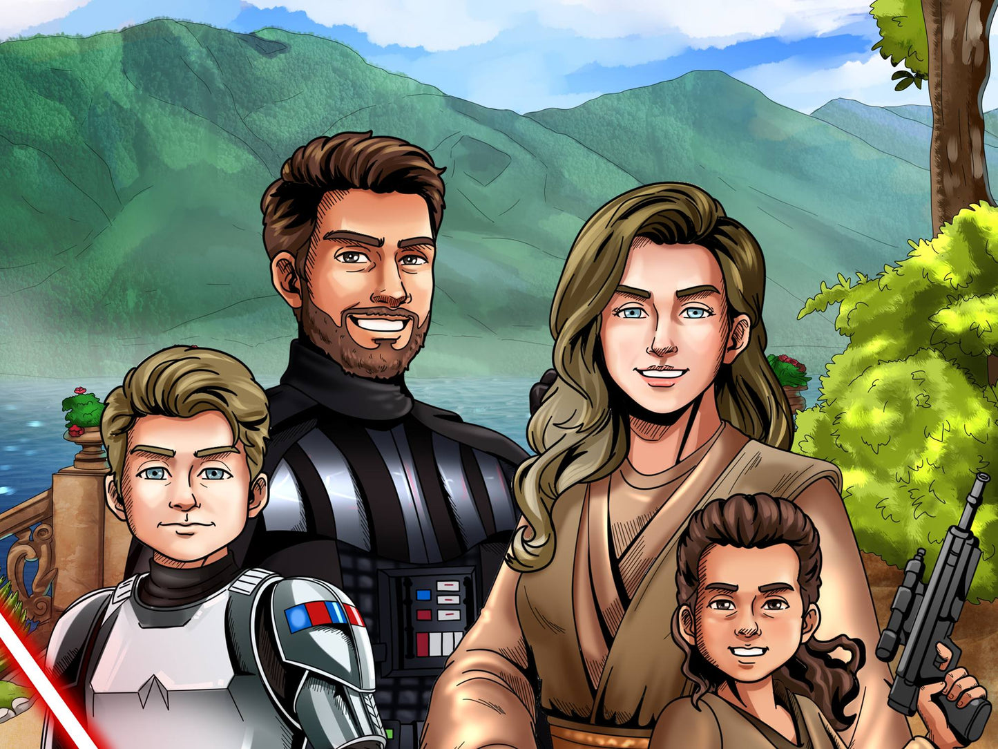 Make Me Jedi (4 People)