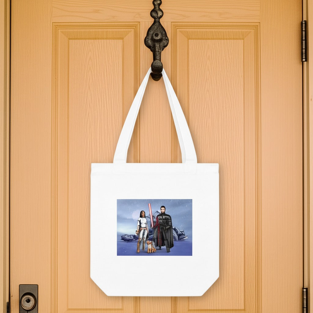 Custom Make Me Jedi Portrait + Tote Bag